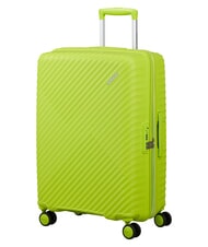 AMERICAN TOURISTER DIABLAST Valise trolley moyenne, extensible, avec serrure TSA citron vert hyper - Valises Rigides - 3