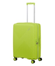 AMERICAN TOURISTER DIABLAST Valise trolley moyenne, extensible, avec serrure TSA citron vert hyper - Valises Rigides - 5
