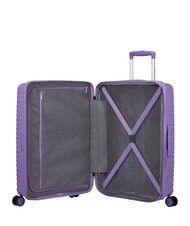 AMERICAN TOURISTER DIABLAST Valise trolley moyenne, extensible, avec serrure TSA pulsation pourpre - Valises Rigides - 6