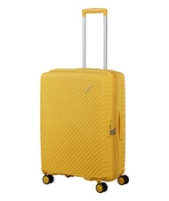 AMERICAN TOURISTER DIABLAST Valise trolley moyenne, extensible, avec serrure TSA jaune num&eacute;rique - Valises Rigides - 5