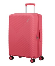 AMERICAN TOURISTER DIABLAST Valise trolley moyenne, extensible, avec serrure TSA bug rose - Valises Rigides - 3