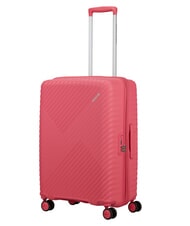 AMERICAN TOURISTER DIABLAST Valise trolley moyenne, extensible, avec serrure TSA bug rose - Valises Rigides - 5