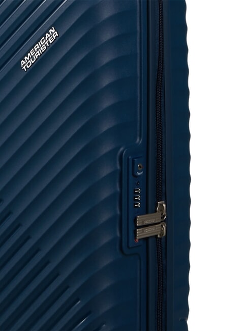 DIABLAST Valise &agrave; roulettes pour bagage cabine, cadenas TSA bleu vague sombre - Valises cabine