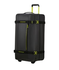 AMERICAN TOURISTER URBAN TRACK Grand sac de voyage &agrave; roulettes noir/citron vert - Sacs de voyage - 3
