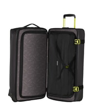 AMERICAN TOURISTER URBAN TRACK Grand sac de voyage &agrave; roulettes noir/citron vert - Sacs de voyage - 6