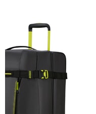 AMERICAN TOURISTER URBAN TRACK Grand sac de voyage &agrave; roulettes noir/citron vert - Sacs de voyage - 8