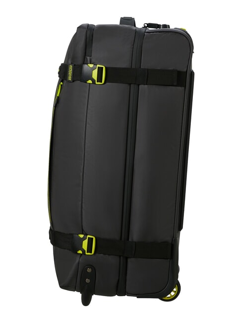 URBAN TRACK Sac de voyage &agrave; roulettes, format moyen noir/citron vert - Sacs de voyage