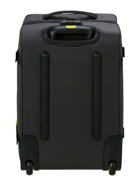 URBAN TRACK Sac de voyage, bagage cabine &agrave; roulettes noir/citron vert - Sacs de voyage