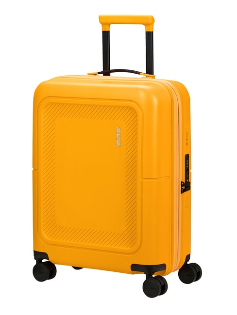 DASHPOP Valise &agrave; roulettes extensible pour bagages &agrave; main goldenyellow - Valises cabine