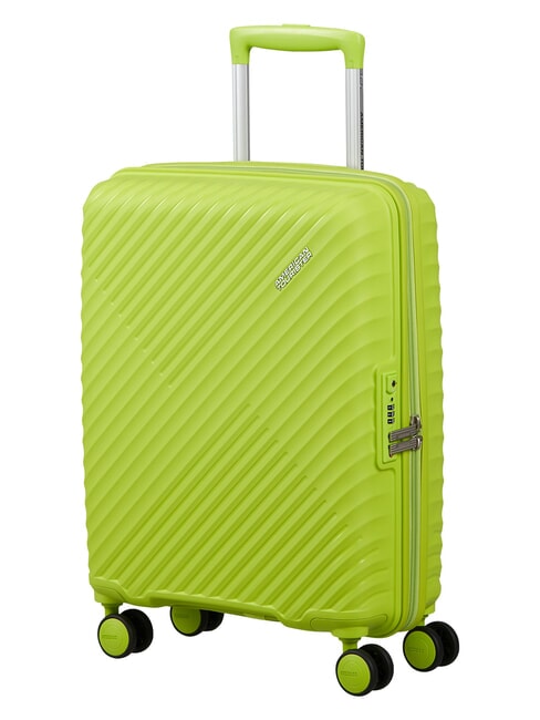 DIABLAST Valise &agrave; roulettes pour bagage cabine, cadenas TSA citron vert hyper - Valises cabine