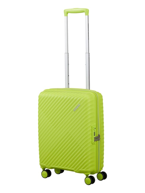 DIABLAST Valise &agrave; roulettes pour bagage cabine, cadenas TSA citron vert hyper - Valises cabine