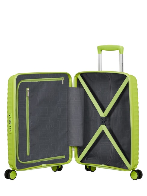 DIABLAST Valise &agrave; roulettes pour bagage cabine, cadenas TSA citron vert hyper - Valises cabine