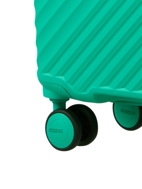 DIABLAST Valise &agrave; roulettes pour bagage cabine, cadenas TSA cyber aqua - Valises cabine