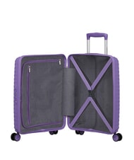 AMERICAN TOURISTER DIABLAST Valise &agrave; roulettes pour bagage cabine, cadenas TSA pulsation pourpre - Valises cabine - 6