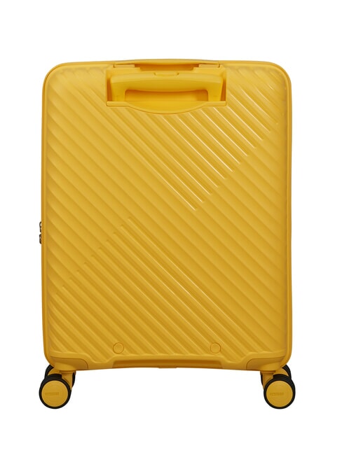 DIABLAST Valise &agrave; roulettes pour bagage cabine, cadenas TSA jaune num&eacute;rique - Valises cabine
