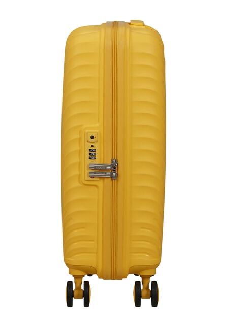 DIABLAST Valise &agrave; roulettes pour bagage cabine, cadenas TSA jaune num&eacute;rique - Valises cabine