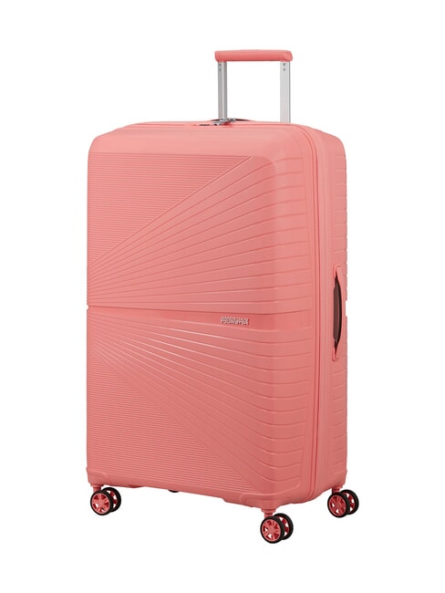Chariot TOURISTER AMERICAIN AIRCONIC, grand, taille l&eacute;g&egrave;re rose solaire - Valises Rigides