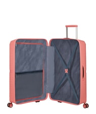AMERICAN TOURISTER Chariot TOURISTER AMERICAIN AIRCONIC, grand, taille l&eacute;g&egrave;re rose solaire - Valises Rigides - 5