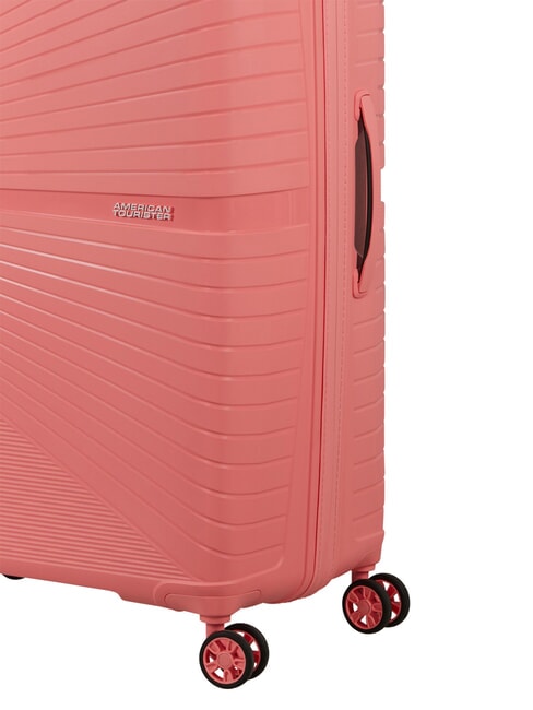 Chariot TOURISTER AMERICAIN AIRCONIC, grand, taille l&eacute;g&egrave;re rose solaire - Valises Rigides