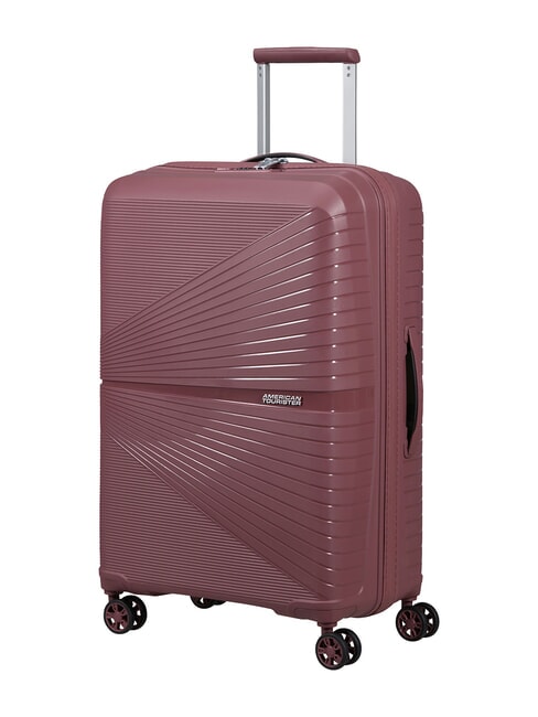 Chariot TOURISTER AMERICAIN AIRCONIC, taille moyenne, l&eacute;ger mauve galactique - Valises Rigides