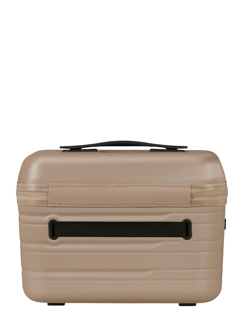 FLASHLINE Trousse de beaut&eacute; rigide avec bandouli&egrave;re ivorygold - Trousses