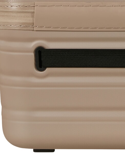 FLASHLINE Trousse de beaut&eacute; rigide avec bandouli&egrave;re ivorygold - Trousses