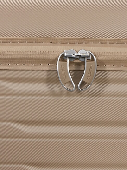 FLASHLINE Trousse de beaut&eacute; rigide avec bandouli&egrave;re ivorygold - Trousses