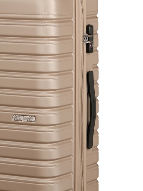 FLASHLINE Grand chariot extensible ivorygold - Valises Rigides