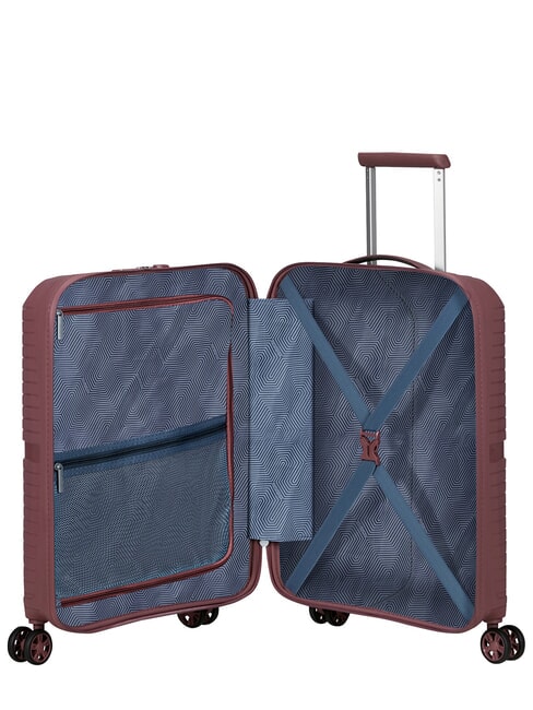 Chariot TOURISTER AMERICAIN AIRCONIC, bagage &agrave; main, lumi&egrave;re mauve galactique - Valises cabine