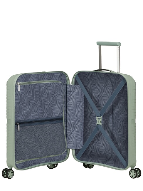 Chariot TOURISTER AMERICAIN AIRCONIC, bagage &agrave; main, lumi&egrave;re saturne sage - Valises cabine