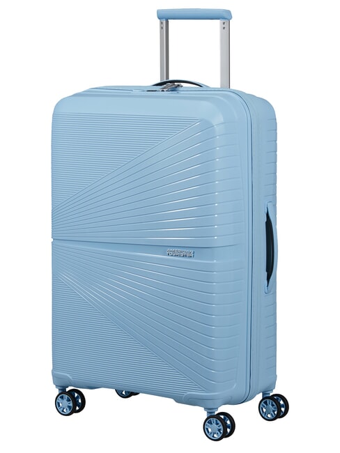 Chariot TOURISTER AMERICAIN AIRCONIC, taille moyenne, l&eacute;ger Bleu Neptune - Valises Rigides