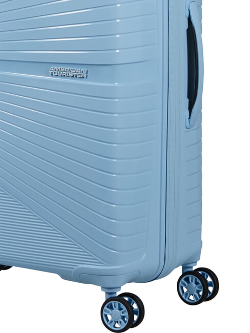 Chariot TOURISTER AMERICAIN AIRCONIC, taille moyenne, l&eacute;ger Bleu Neptune - Valises Rigides