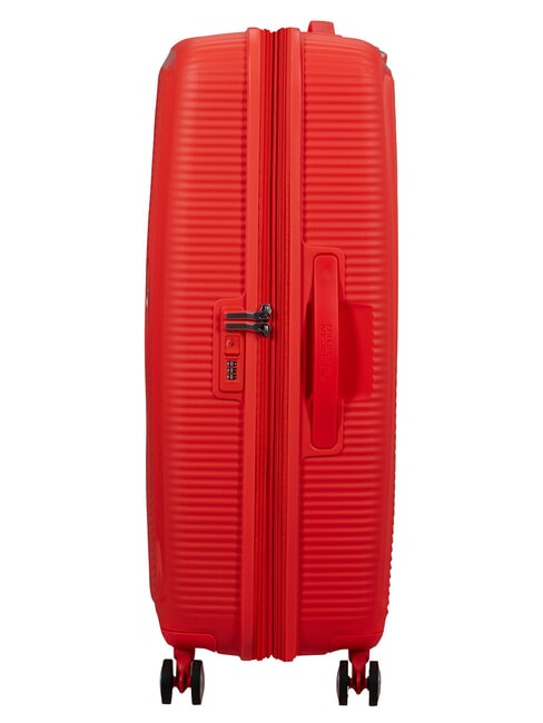 Valise Ligne SOUNDBOX. taille grande. extensible orange fluo - Valises Rigides