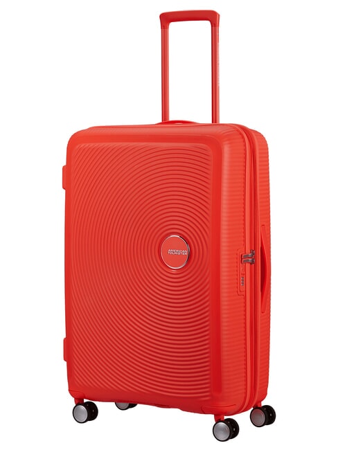 Valise Ligne SOUNDBOX. taille grande. extensible orange fluo - Valises Rigides