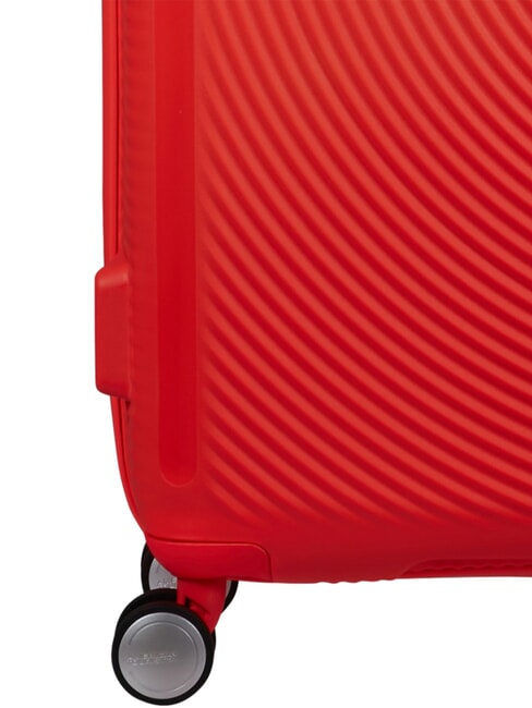 Valise Ligne SOUNDBOX. taille grande. extensible orange fluo - Valises Rigides