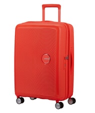 AMERICAN TOURISTER SOUNDBOX SPINNER Chariot moyen, extensible orange fluo - Valises Rigides - 3