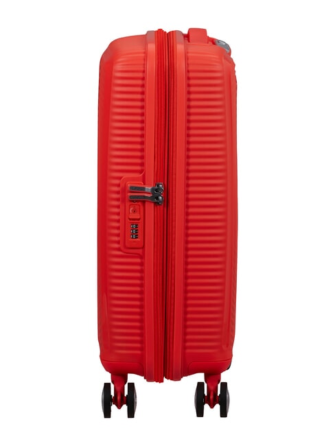 Valise Ligne SOUNDBOX, valise cabine, extensible orange fluo - Valises cabine