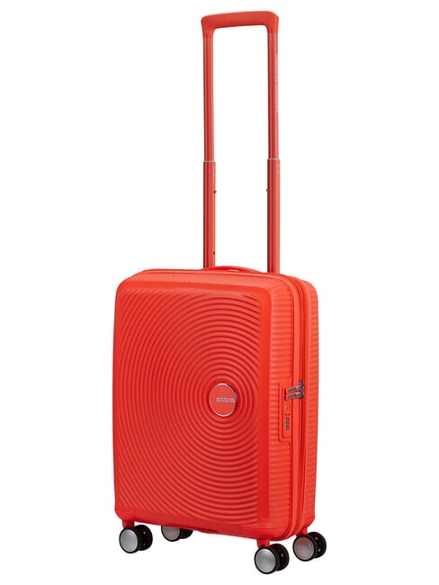 Valise Ligne SOUNDBOX, valise cabine, extensible orange fluo - Valises cabine