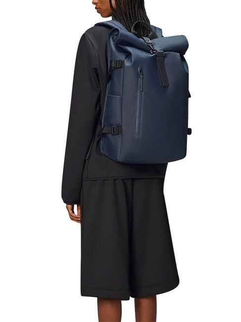 ROLLTOP RUCKSACK Sac &agrave; dos marine - Sacs &agrave; dos pour l'&Eacute;cole & les Loisirs
