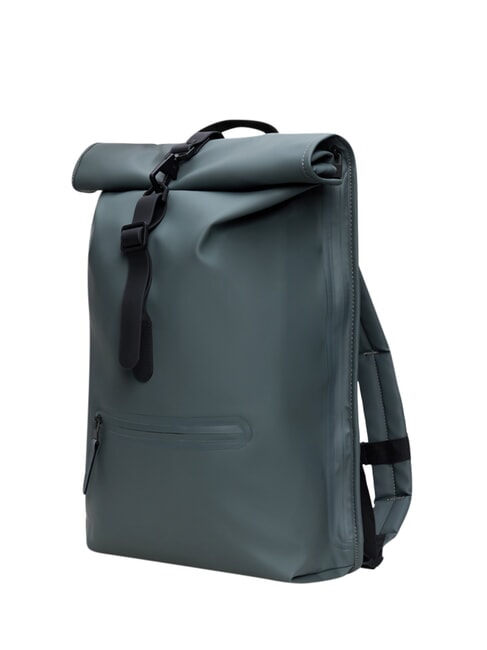 ROLLTOP RUCKSACK Grand sac &agrave; dos &eacute;tanche gris fonc&eacute; - Sacs &agrave; dos pour l'&Eacute;cole & les Loisirs