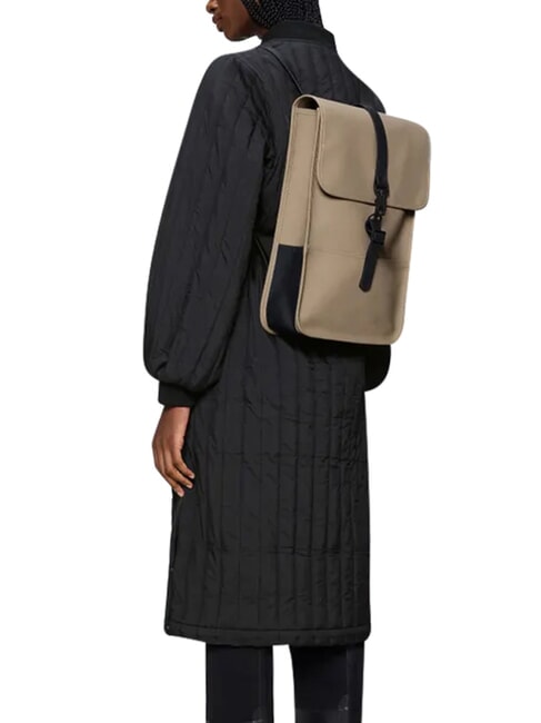 BACKPACK MINI Sac &agrave; dos &eacute;tanche beige - Sacs &agrave; dos pour l'&Eacute;cole & les Loisirs