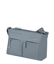 SAMSONITE MOVE 5.0 Sac &agrave; bandouli&egrave;re bleu poussi&eacute;reux - Sacs pour Femme - 4