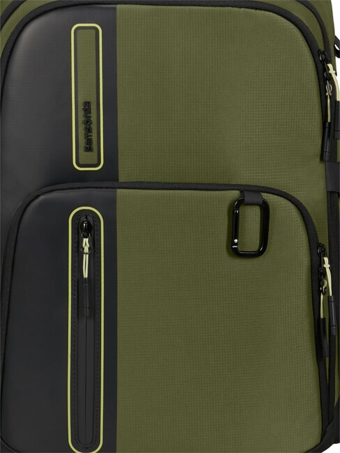 BIZ2GO Sac &agrave; dos d'excursion d'une journ&eacute;e, support pour ordinateur 15,6 " wasabi/noir - Sacs &agrave; dos pour ordinateur portable