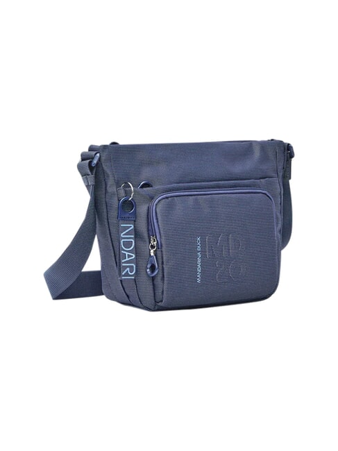 MD20 Sac &agrave; bandouli&egrave;re avec poche bleu profond - Sacs pour Femme