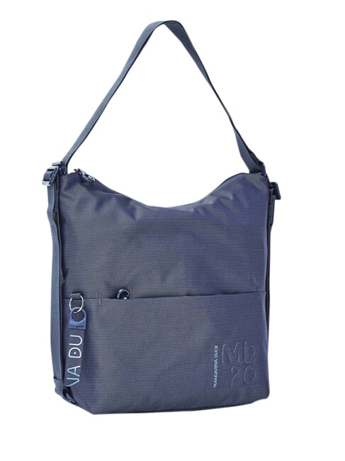 MD20 Sacoche transformable en sac &agrave; dos bleu profond - Sacs pour Femme