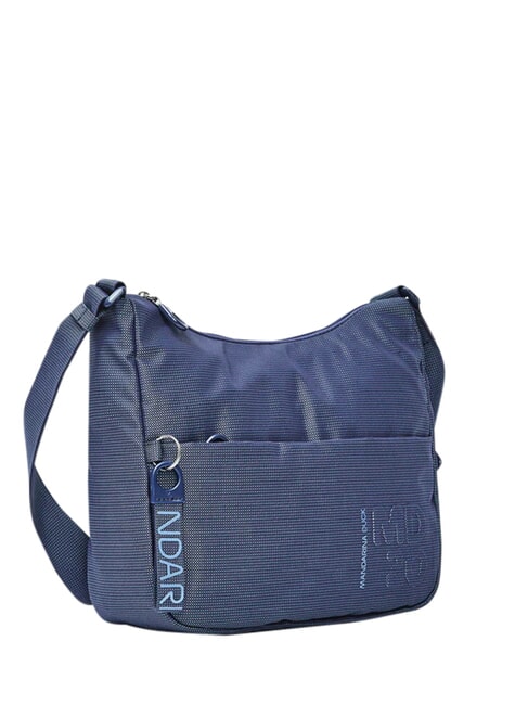 MD20 Sac bandouli&egrave;re hobo bleu profond - Sacs pour Femme