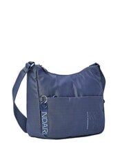 MANDARINA DUCK MD20 Sac bandouli&egrave;re hobo bleu profond - Sacs pour Femme - 3
