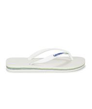 HAVAIANAS BRASIL LOGO Les tongs pour hommes blanc - Chaussures unisexe - 3