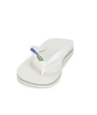 HAVAIANAS BRASIL LOGO Les tongs pour hommes blanc - Chaussures unisexe - 4