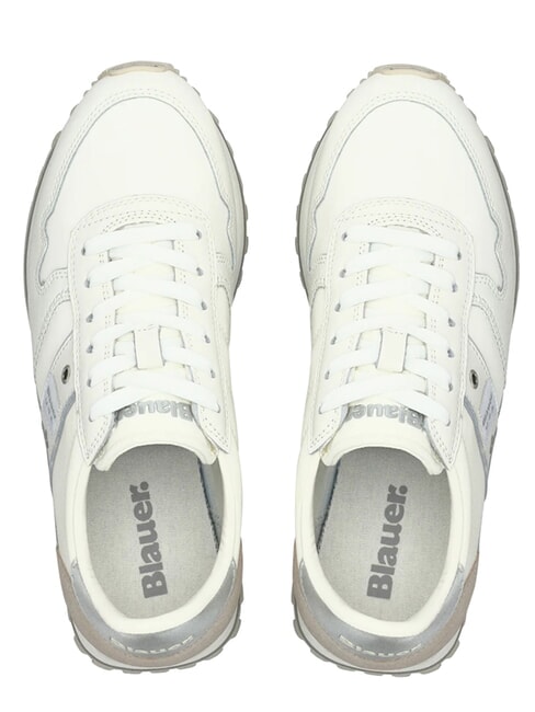 MILLEN Baskets blanc/argent - Chaussures Femme